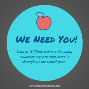 We Need You!