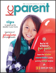 KC Parent magazine - Jan 2018