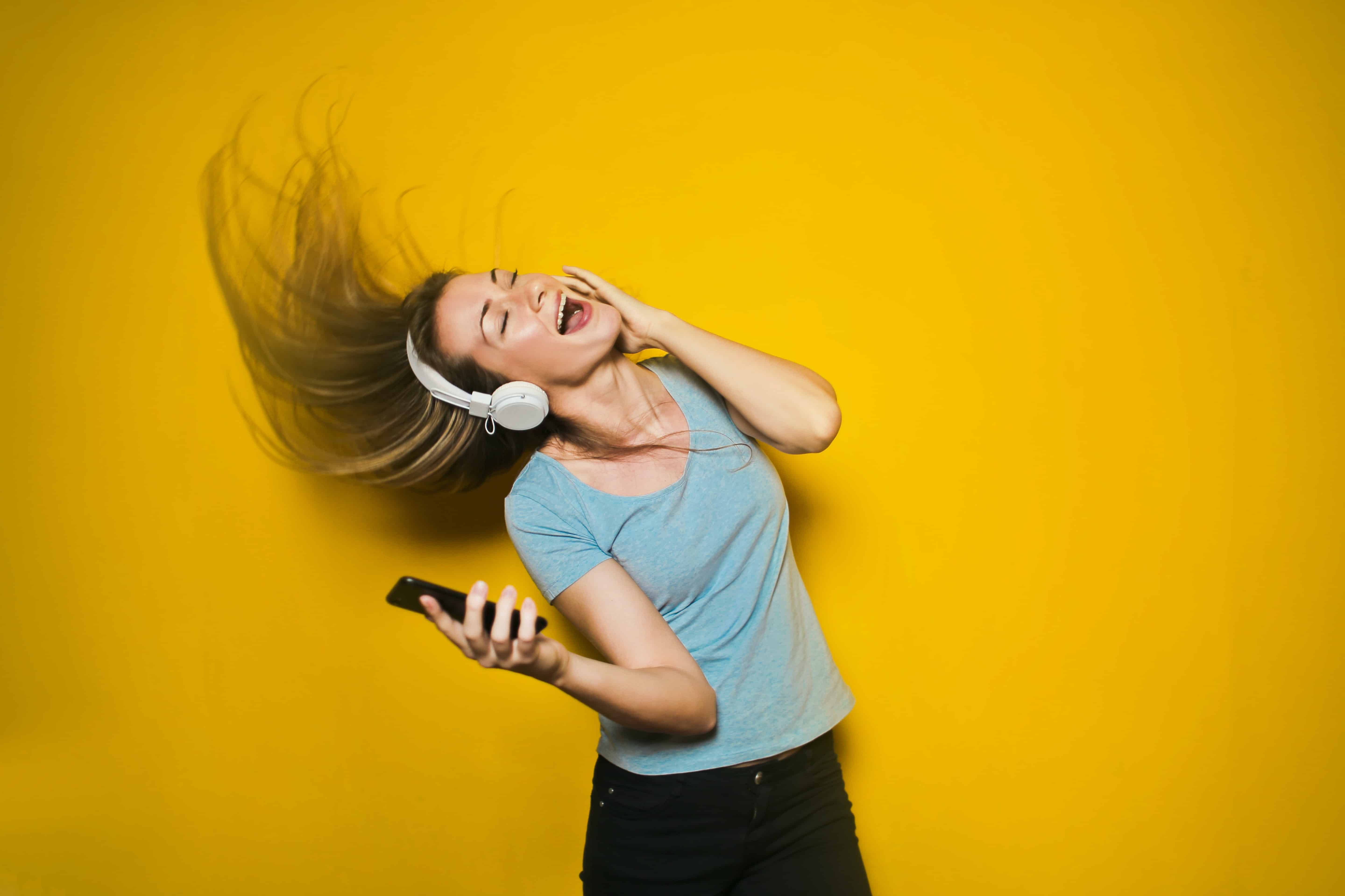 Woman dancing